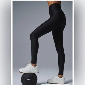 Alo Yoga High Waisted Black Airlift Leggings size small